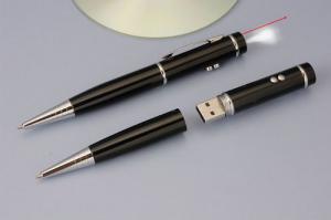 4 in one USB flash drive Pen, Rechargeable Laser Pen